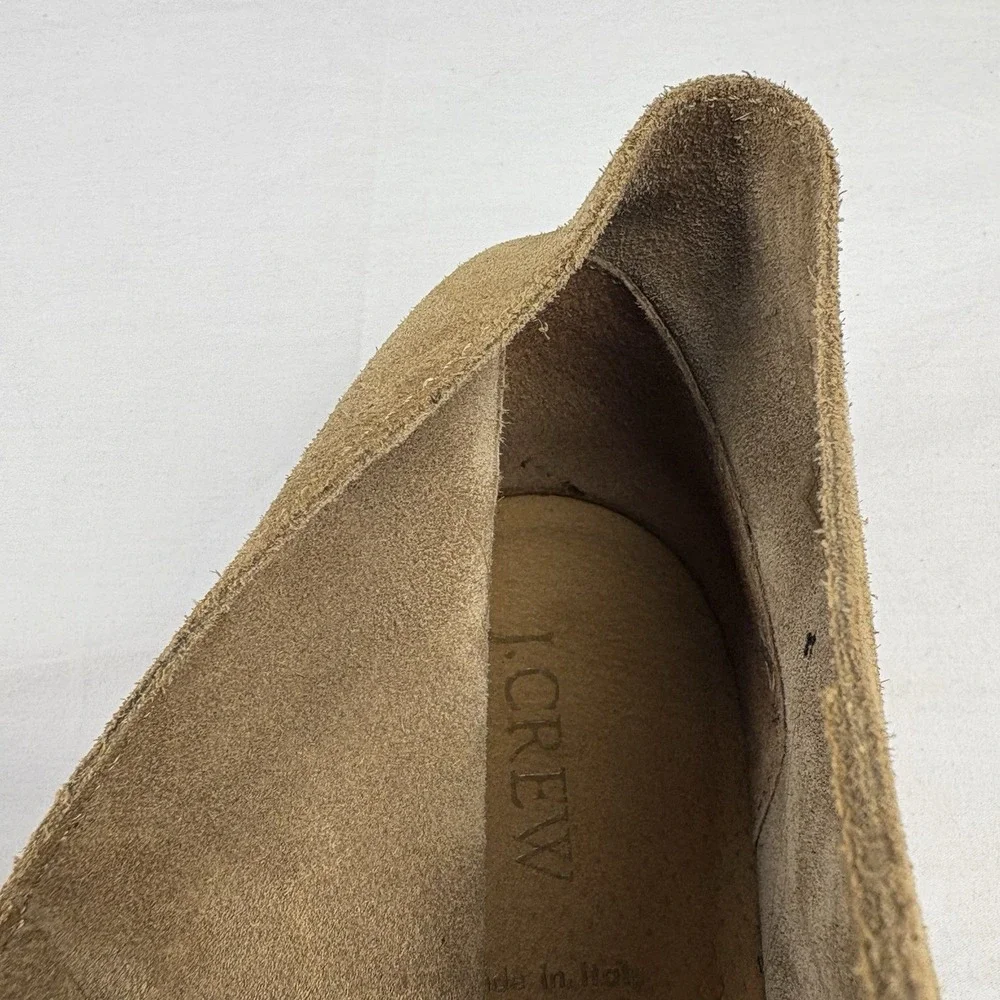 J. Crew MacAlister Suede Leather Desert Chukka Boots Crepe Sole 10M Italy